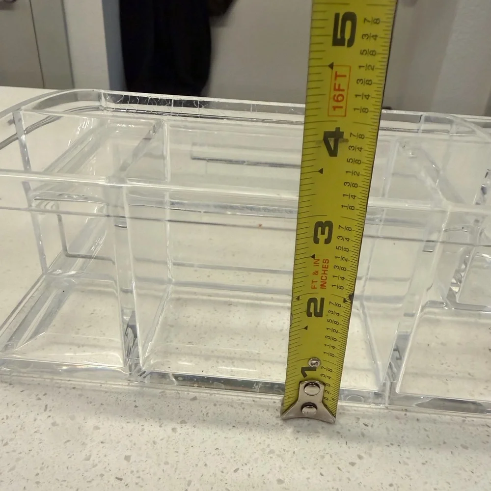 Clear Acrylic Organizer - Makeup & Office Storage